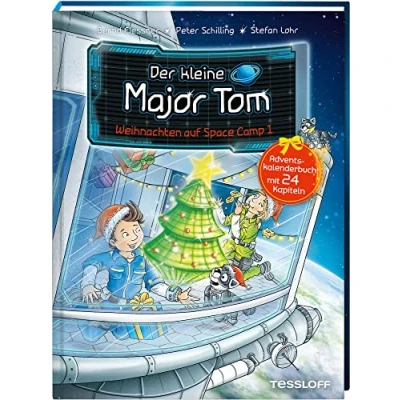 Abbildung von Der kleine Major Tom. Adventskalenderbuch. Weihnachten auf Space Camp 1 / 24 spannende Geschichten mit dem kleinen Tom, Stella und Plutinchen ... 8 Jahren: Adventskalenderbuch Kapiteln