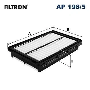 Abbildung von FILTRON AP 198/5 Luftfilter 46,5 161 278 Filtereinsatz HYUNDAI: Santa Fé IV, KIA: Carnival IV
