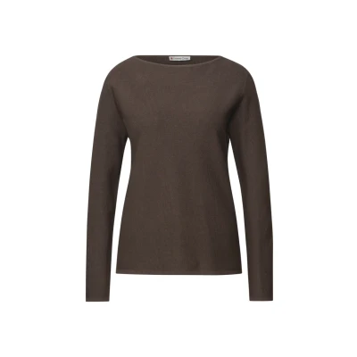 Abbildung von Street One Studio Strickpullover, Damen, Größe: 40, Braun