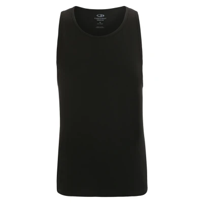 Abbildung von Icebreaker Anatomica TANK Unterhemd/shirt, Herren, Größe: XXL, Black/monsoon