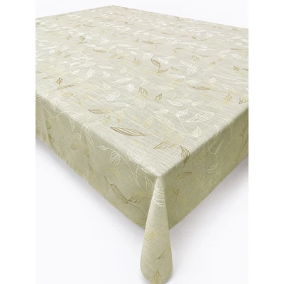 Abbildung von OTTO home Tischdecke "Raffon" Leinen Optik mit Blattmotiv, verschiedene Größen