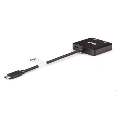 Abbildung von Club3D CSV 1558 USB Typ C zu Dual HDMI™ 4K60Hz + PD 100 Watt