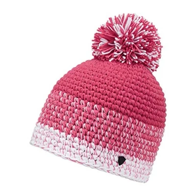 Abbildung von Ziener Herren INTERCONTINENTAL Bommel mütze/Warm, Gehäkelt, pink Rouge, Usex