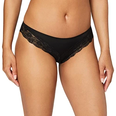 Abbildung von Triumph Damen Lovely Micro Tai Briefs, SCHWARZ, L