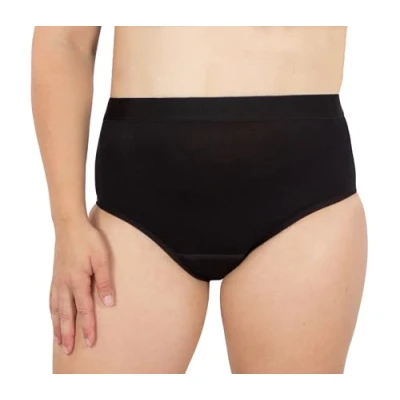 Abbildung von Hydas High Waist Perioden , Inkontinenz und Wochenbett Slip: Vielseitiger komfortabler Schutz für Jede Lebenslage, Baumwolle Größe 42/44