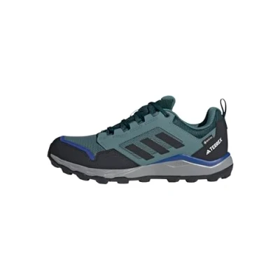Abbildung von adidas Herren Terrex Tracerocker 2 Gore TEX Trail Running Shoes Trailrunning Schuhe, preloved Teal/core Black/semi Lucid Blue, 41 1/3 EU