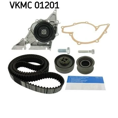 Abbildung von SKF VKMC 01201 Wasserpumpe + Zahnriemensatz mit Dichtungen 239 AUDI: A4 B5 Avant, Saloon, A6 C4 Avant