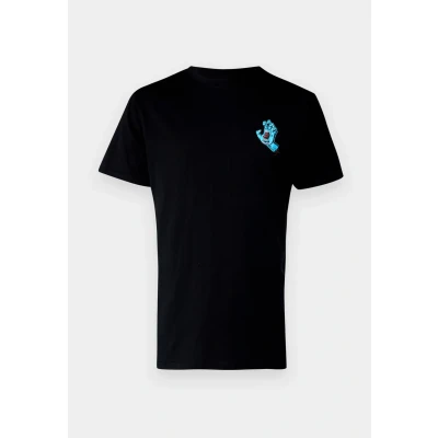 Abbildung von Santa Cruz Screaming HAND Unisex Tshirt print, Größe: Large, Black