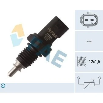 Abbildung von FAE 33892 Sensor, Kraftstofftemperatur AUDI: Q7, A4 B8 Allroad, VOLKSWAGEN: Passat B7 Variant