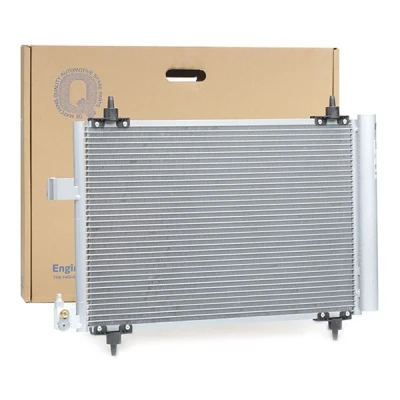 Abbildung von NISSENS 94723 Klimakondensator mit Trockner Aluminium 560 R 134a CITROËN: C5 III Estate, II PEUGEOT: 407 SW kfzteile, mister auto, atp