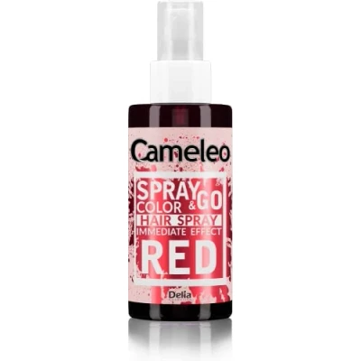 Abbildung von Cameleo Spray &amp; Go Farbspray für die Haare Rot blondes, platinblondes graues Haar einfach sprühen fertig semi permanent sofortiges Ergebnis Karneval Haarfarbe 150 ml