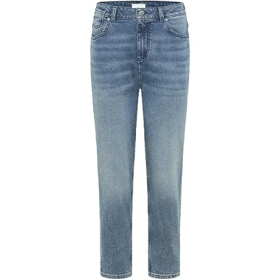 Abbildung von MUSTANG Damen Style Charlotte Tapered Jeans, Mittelblau 572, 33W / 32L