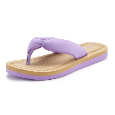 Abbildung von Elbsand Zehentrenner Zehentrenner, Damen, Größe: 41, Flieder Schuhe