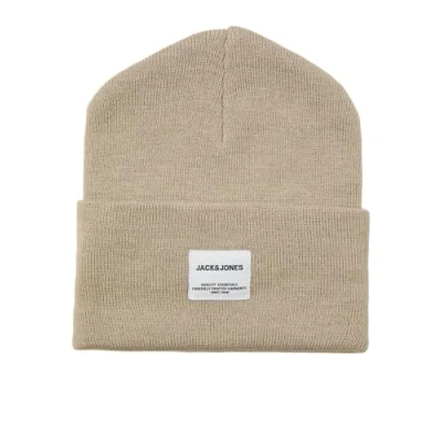 Abbildung von JACK &amp; JONES Herren Mütze JACLONG KNIT BEANIE One Size Schwarz Grau Rot Grün, Größe:One Size, Farbe:Pure Cashmere 12150627