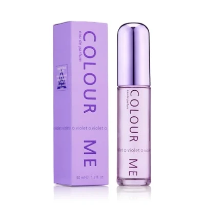 Abbildung von COLOUR ME VioletParfüm für Damen. 50ml Eau de Parfum. Luxusduft Damen Parfüm, Lang anhaltende Damenparfumsvon Milton Lloyd