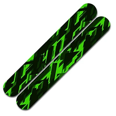 Abbildung von Finest Folia Fahrrad Kettenstreben Schutz Aufkleber Folie Lackschutz R160 (11 Future Neon Grün)