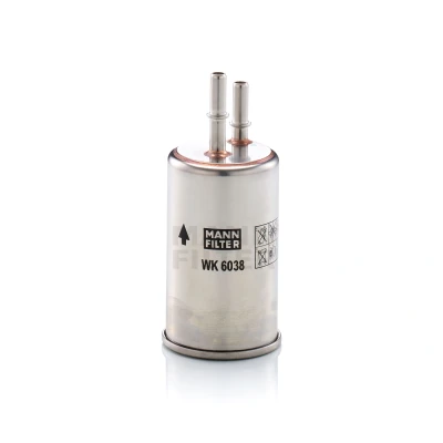 Abbildung von MANN FILTER WK 6038 Kraftstofffilter Leitungsfilter 8 VOLVO: V40 Hatchback, XC70 II Estate, XC60 I