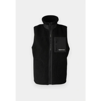 Abbildung von Jack &amp; Jones Jorvesterbro Teddy Bodywarmer Weste, Herren, Größe: Small, Black