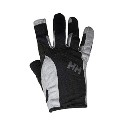 Abbildung von Helly Hansen SAILING GLOVE LONG Unisex Handschuhe zum Segeln und für Wassersport Schwarz (Black), XS