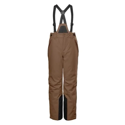 Abbildung von killtec Jungen Funktionshose/Skihose mit abzippbarem Latz KSW 79 BYS SKI PNTS, braun, 140, 37310 000