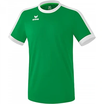 Abbildung von Erima Unisex Retro Star Trikot, Smaragd/Weiß, L EU