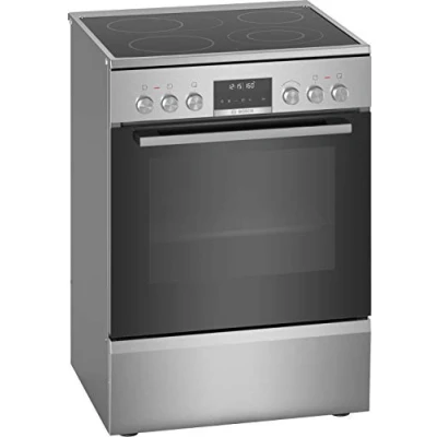Abbildung von Bosch HKS79U250 Serie 6 Elektro Standherd, 60 cm breit, Pyrolyse Selbstreinigung, AutoPilot 30 Automatikprogramme, 3D Heißluft Backen auf 3 Ebenen, erweiterbare Kochzone für großes Kochgeschirr