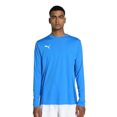 Abbildung von Puma Teamgoal Langarmshirt, Herren, Größe: Medium, Blauweissblau