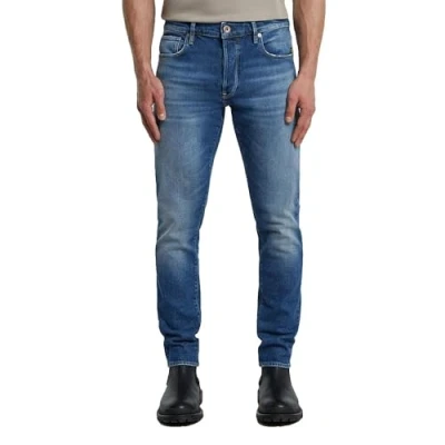 Abbildung von G Star Herren 3301 Slim Jeans Jeans, Blau (Vintage Sakarya 51001 e106 h703), 32W / 34L