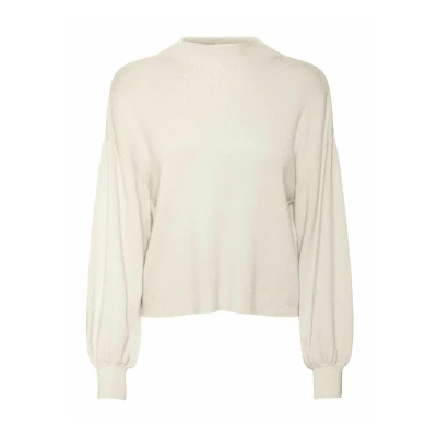 Abbildung von Vero Moda Vmnancy LS GA BOO REP Strickpullover, Damen, Größe: XXL, Birch