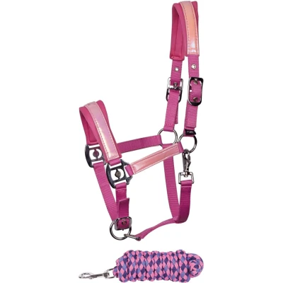 Abbildung von Harry&#039;s Horse Halfterset Diva Violet AlpenveilchenVerkauft von Agradi
