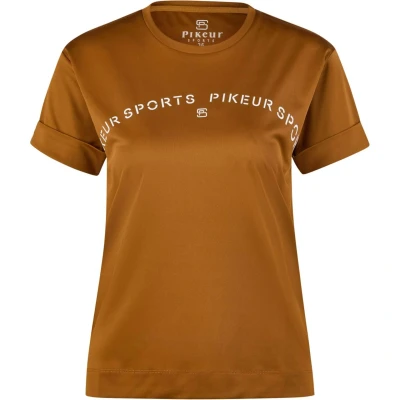 Abbildung von Pikeur T Shirt Sports SS25 Golden CaramelVerkauft von Agradi