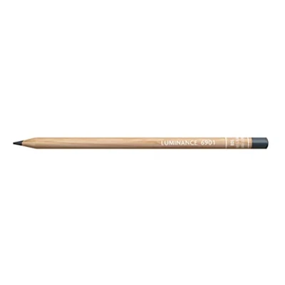 Abbildung von Caran d&#039;Ache Luminance Colour Pencil Artist Farbstifte Bleistift/ 3 Stück/Pack Farbe: 508 Payne’s Grey (6901.508)
