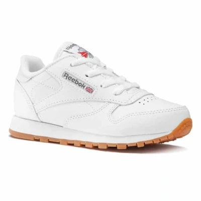 Abbildung von Reebok Classic Leather Sneaker,White Gum Int,32.5 EU