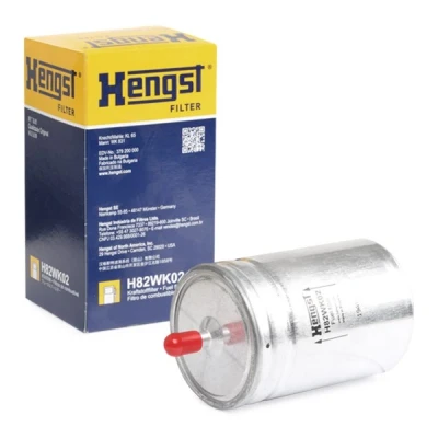 Abbildung von HENGST FILTER H82WK02 Kraftstofffilter Leitungsfilter MERCEDES BENZ: CLK Coupe, C Class Saloon, SLK, VOLKSWAGEN: LT 28 35 II Minibus
