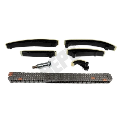 Abbildung von HEPU 21 0144 Steuerkettensatz mit Kettenspanner Duplex, Kette geschlossen MERCEDES BENZ: CLS Coupe, ML Class, GLK