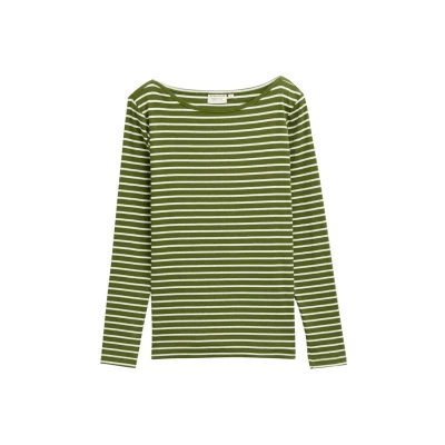 Abbildung von TOM TAILOR Langarmshirt, mit Streifen Muster