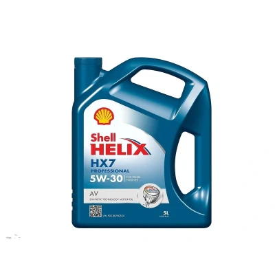 Abbildung von Shell Helix HX7 Professional AV 5W 30 5l Motoröl 550046292 VOLKSWAGEN: Passat B5 GP Saloon, Golf 4, 5, AUDI: A6 C6 Avant, A3 Sportback