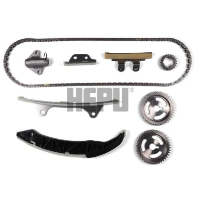 Abbildung von HEPU 21 0589 Steuerkettensatz mit Kurbelwellenzahnrad Zahnkette, Kette geschlossen HYUNDAI: i20 I Hatchback