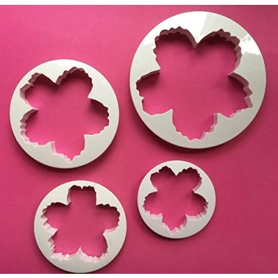 Abbildung von PFINGSTROSE Blume Blütenblatt Tortendekoration Cutter Ausstecher Fondant Mold