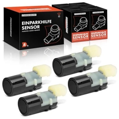 Abbildung von Frankberg 4x Parksensor Vorne Hinten Kompatibel mit 3er E46 316 330 1.6L 3.0L 2000 2005 Einparkhilfe Touring 2007 Replace# 66206989067