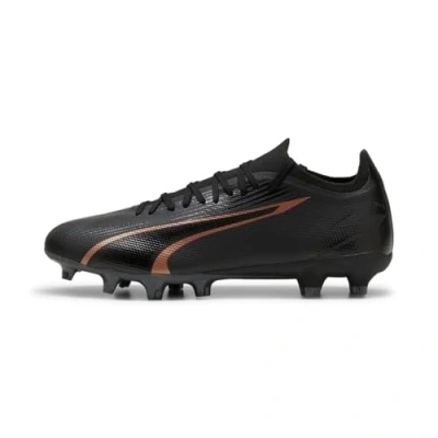 Abbildung von PUMA Unisex Ultra Match Fg/Ag Soccer Shoe, Black Copper Rose, 36 EU