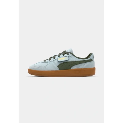 Abbildung von Puma Palermo Unisex Sneaker low, Größe: 40.5, Peaceful blue/loden green Veloursleder