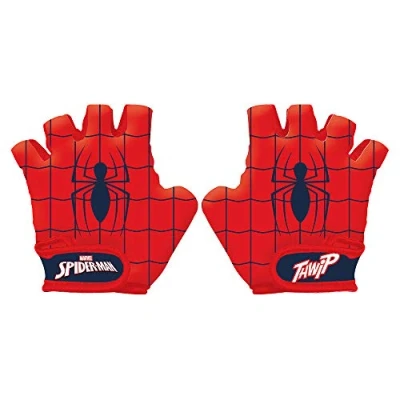 Abbildung von Disney Jungen Spiderman Fahrradhanschuhe, Mehrfarbig, Größe S (Handumfang ca. 15cm)