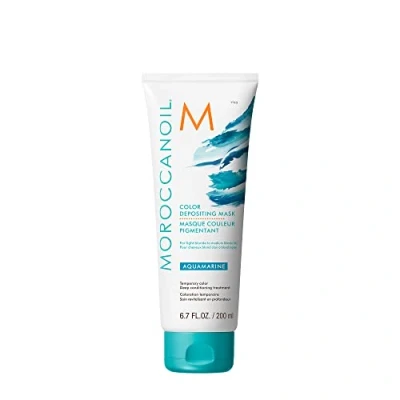 Abbildung von Moroccanoil Color Depositing Mask, Aquamarine, 200ml