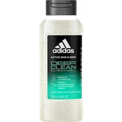 Abbildung von adidas Active Skin &amp; Mind Deep Clean Duschgel, aromatisches Duschgel für Herren, 250ml