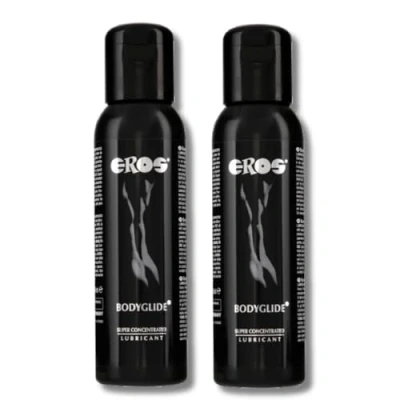 Abbildung von MEGASOL Eros Super Concentrated Bodyglide 2x200ml Gleitgel Gleitmittel