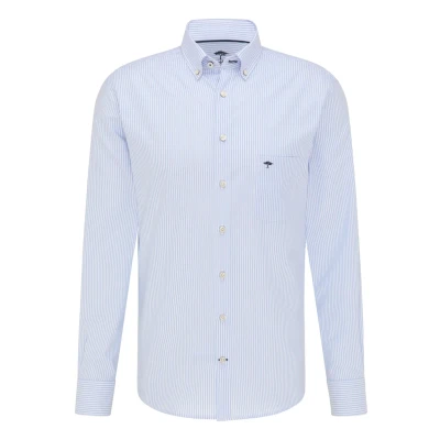 Abbildung von FYNCH HATTON Langarmhemd, mit Button Down Kragen
