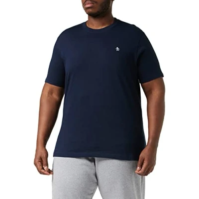 Abbildung von Original Penguin PIN Point Tshirt basic, Herren, Größe: Medium, Dark sapphire