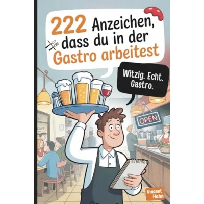 Abbildung von 222 Anzeichen, dass du in der Gastro arbeitest: Das lustige Geschenk mit skurrilen Wahrheiten und absurden Momenten aus dem Alltag