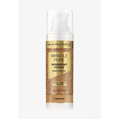 Abbildung von Max Factor Miracle Pure Hydratint Essence, feuchtigkeitsspendendes Make up mit leichter Deckkraft, 71% wasserbasiert, Mikro Kapsel Pigmenten, 30 ml, Fb. 20 Fair Light